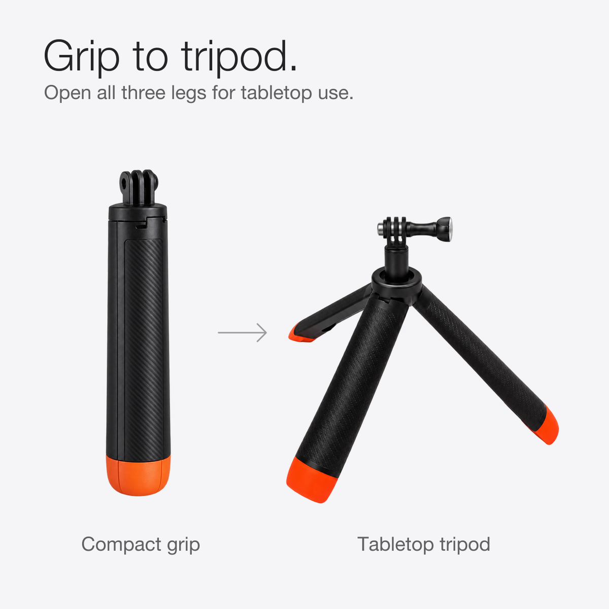 POV Pro 3-in-1 Tripod, Gimbal & Shorty