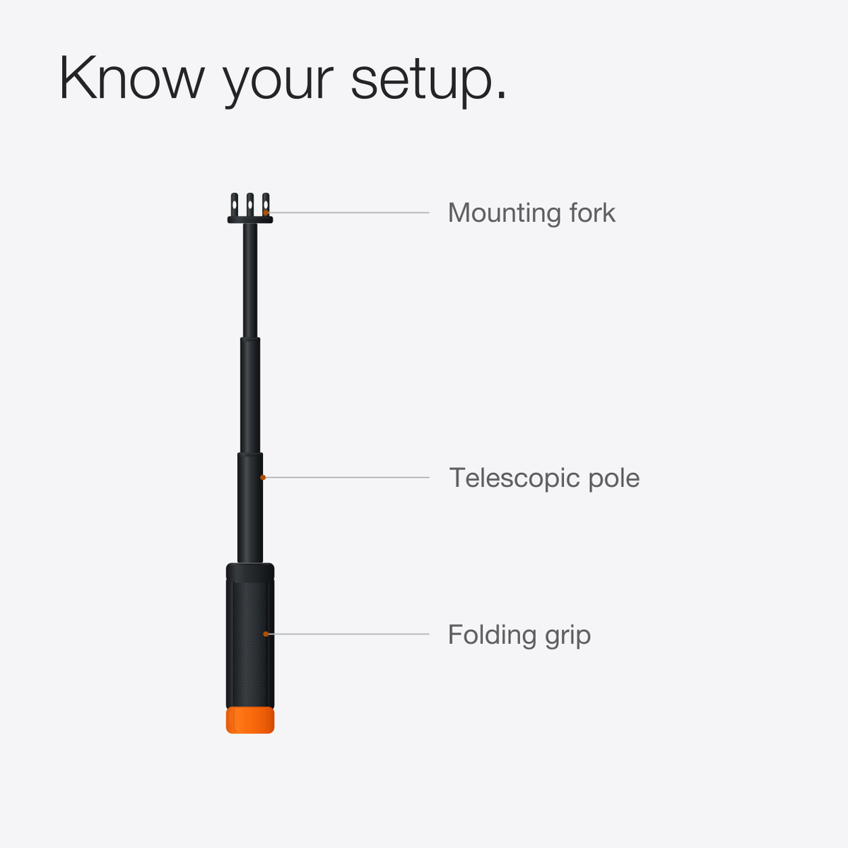 POV Pro 3-in-1 Tripod, Gimbal & Shorty
