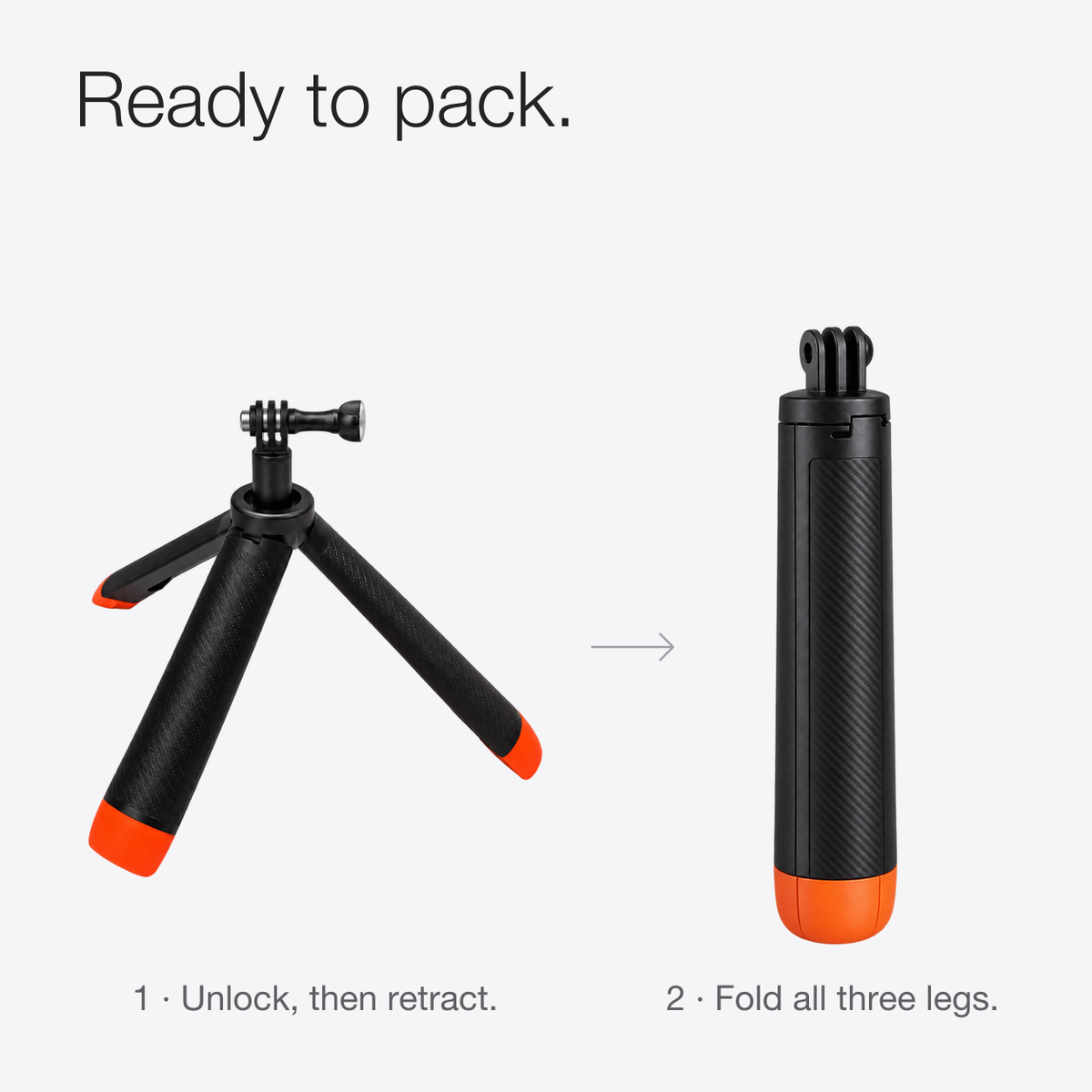 POV Pro 3-in-1 Tripod, Gimbal & Shorty